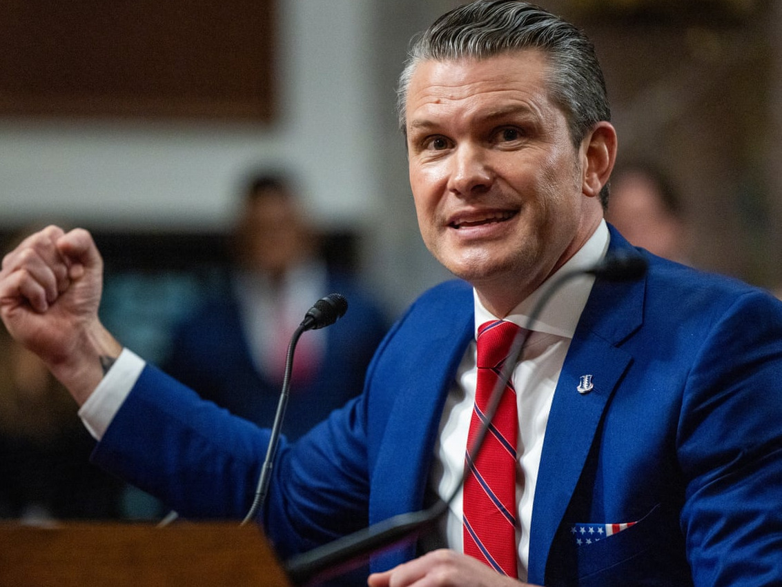 US Secretary of Defense Pete Hegseth